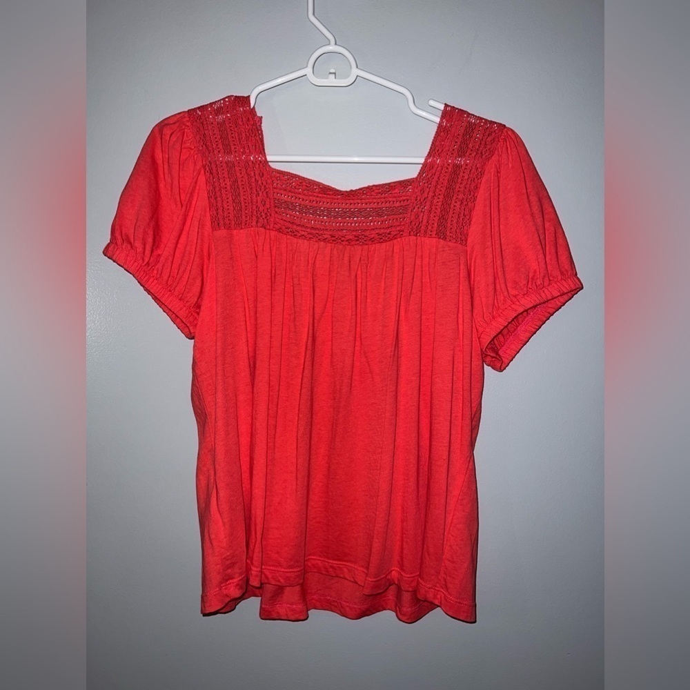 NWOT Nautica Coral Shirt